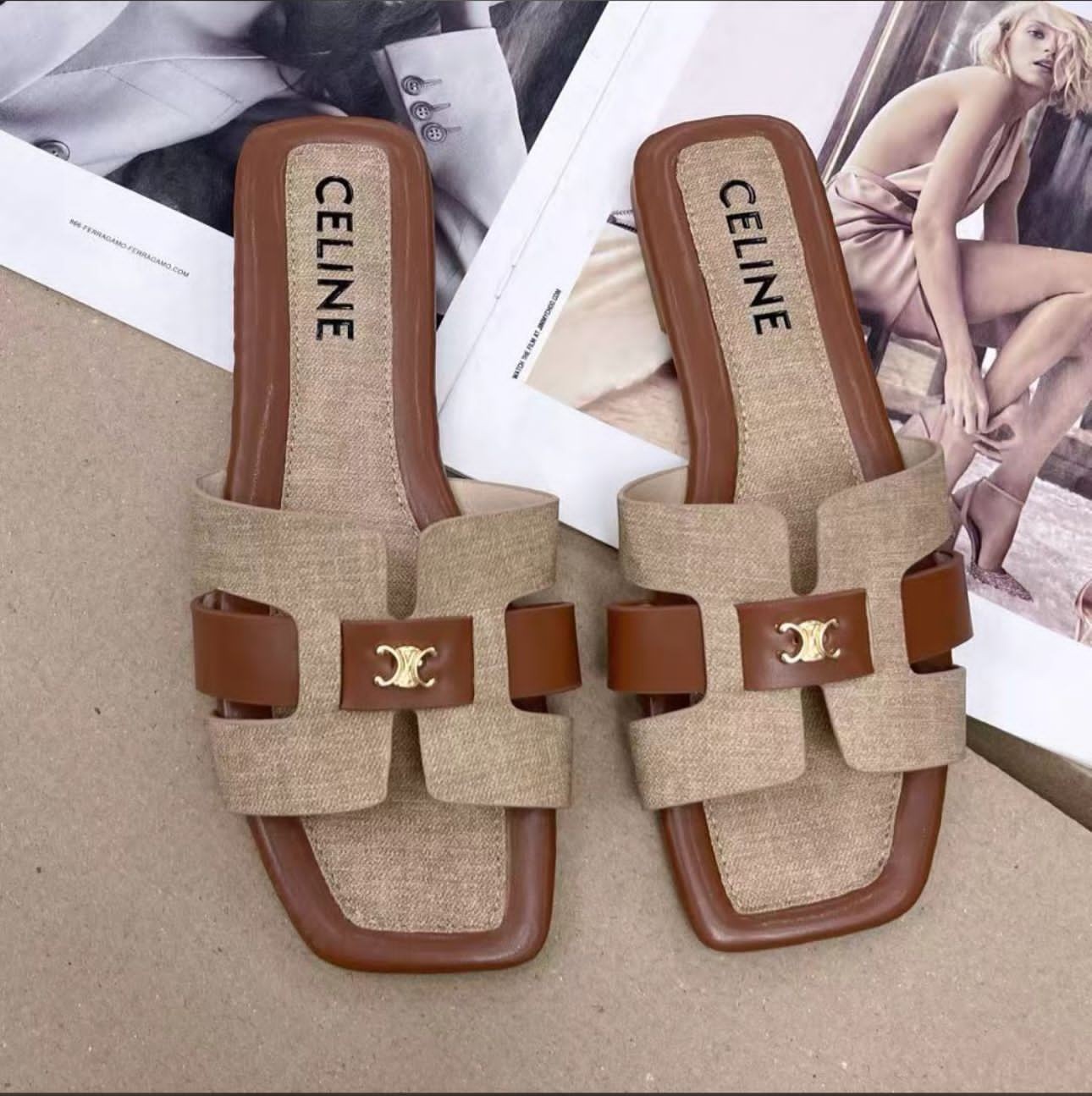 Celine Oran Sandals