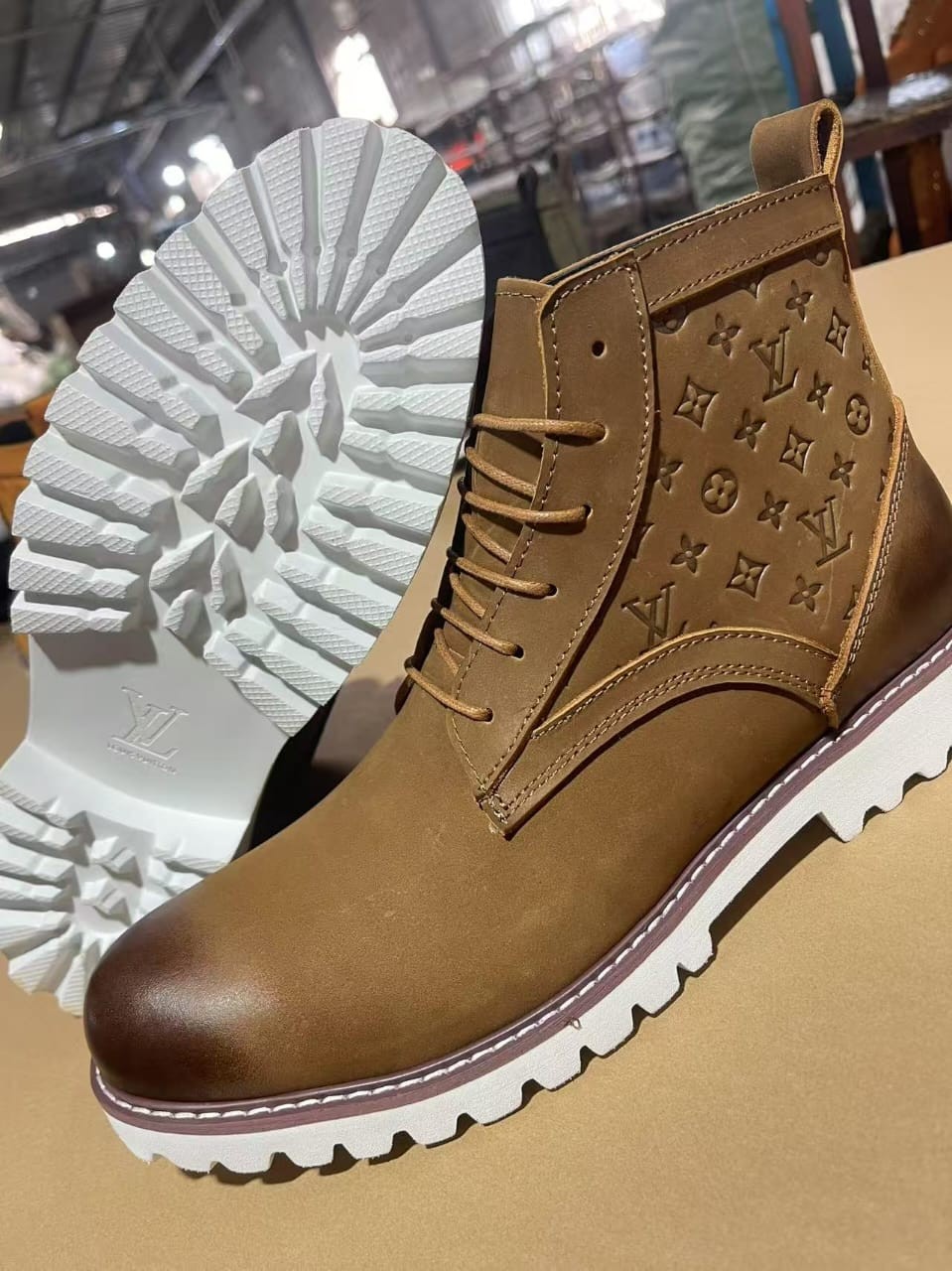 Louis Vuitton Men's Leather Boots